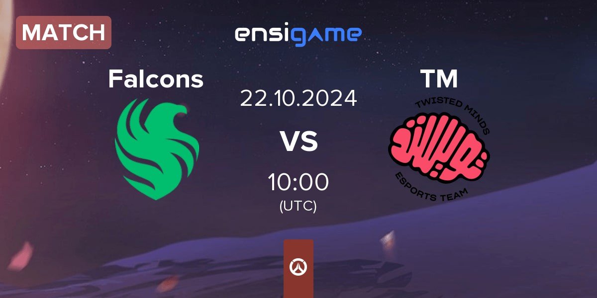 Match Team Falcons Falcons vs Twisted Minds TM | 22.10