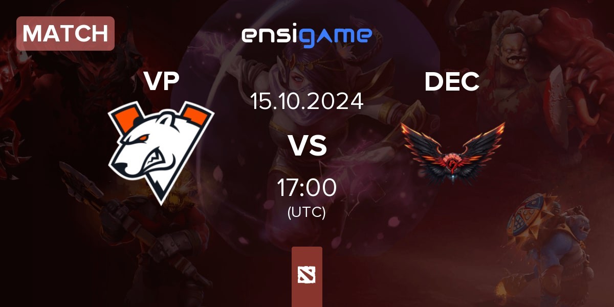 Match Virtus.pro VP vs Dragon Esports Club DEC | 15.10