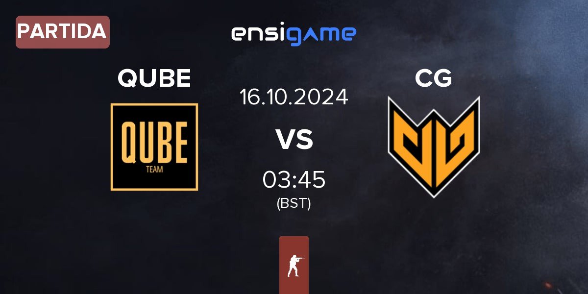 Partida The QUBE Esports QUBE vs Clutch Gaming CG | 16.10