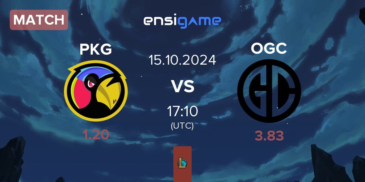 Match Parakeet Gaming PRK vs OGC Esports OGC | 15.10