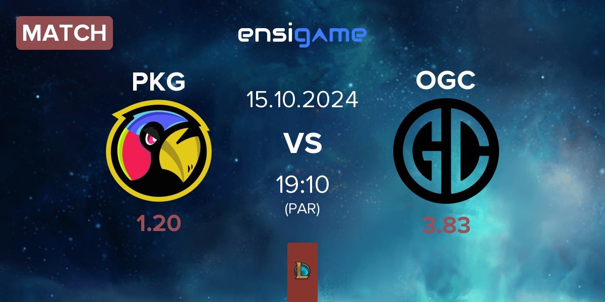 Match Parakeet Gaming PRK vs OGC Esports OGC | 15.10