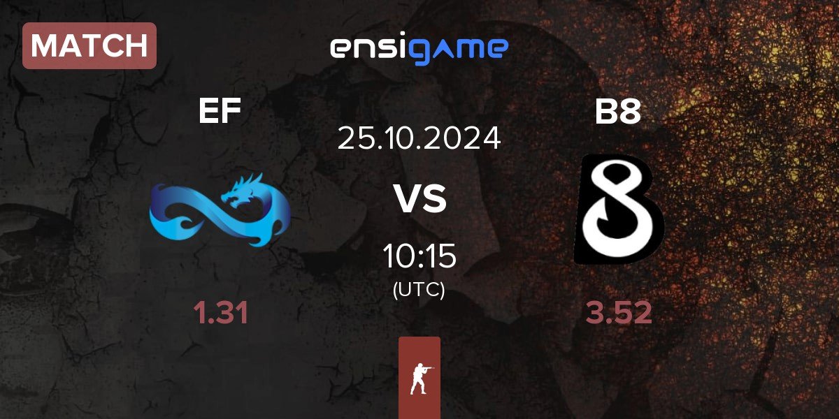 Match Eternal Fire EF vs B8 | 25.10