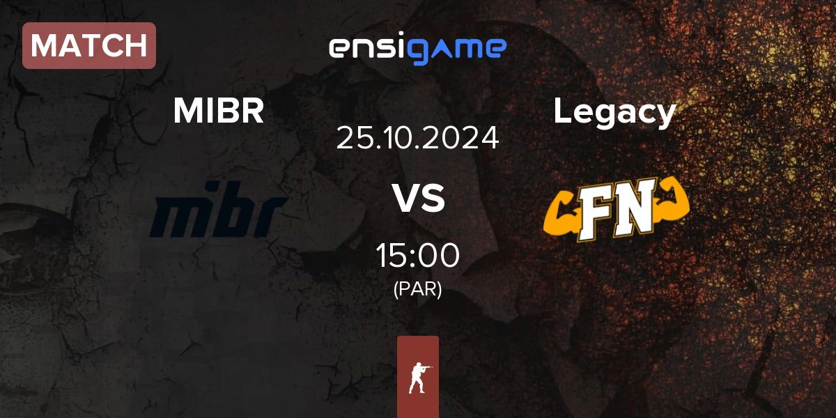 Match Made in Brazil MIBR vs Legacy | 25.10