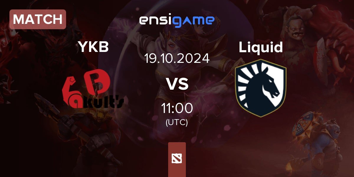 Match Yakult's Brothers YKB vs Team Liquid Liquid | 19.10