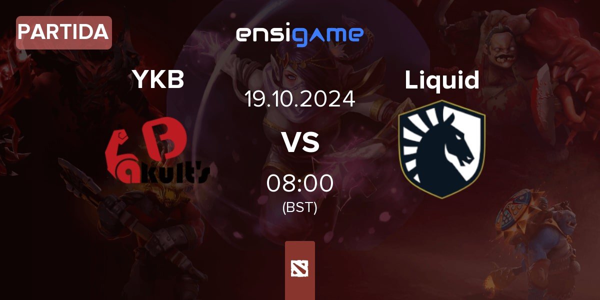 Partida Yakult's Brothers YKB vs Team Liquid Liquid | 19.10