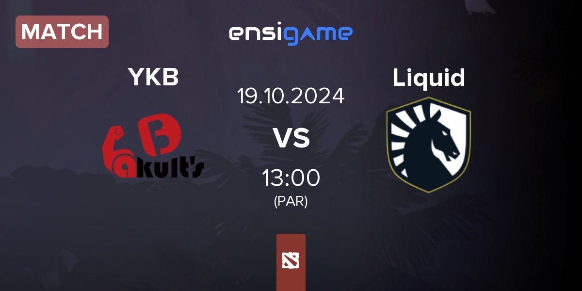 Match Yakult's Brothers YKB vs Team Liquid Liquid | 19.10