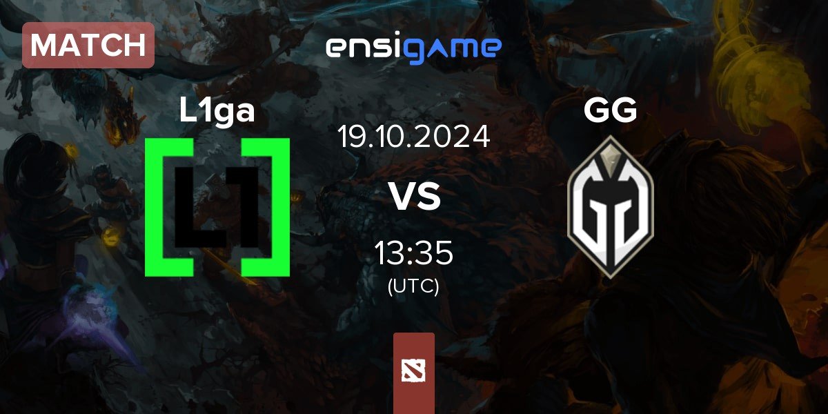 Match L1ga Team L1ga vs Gaimin Gladiators GG | 19.10