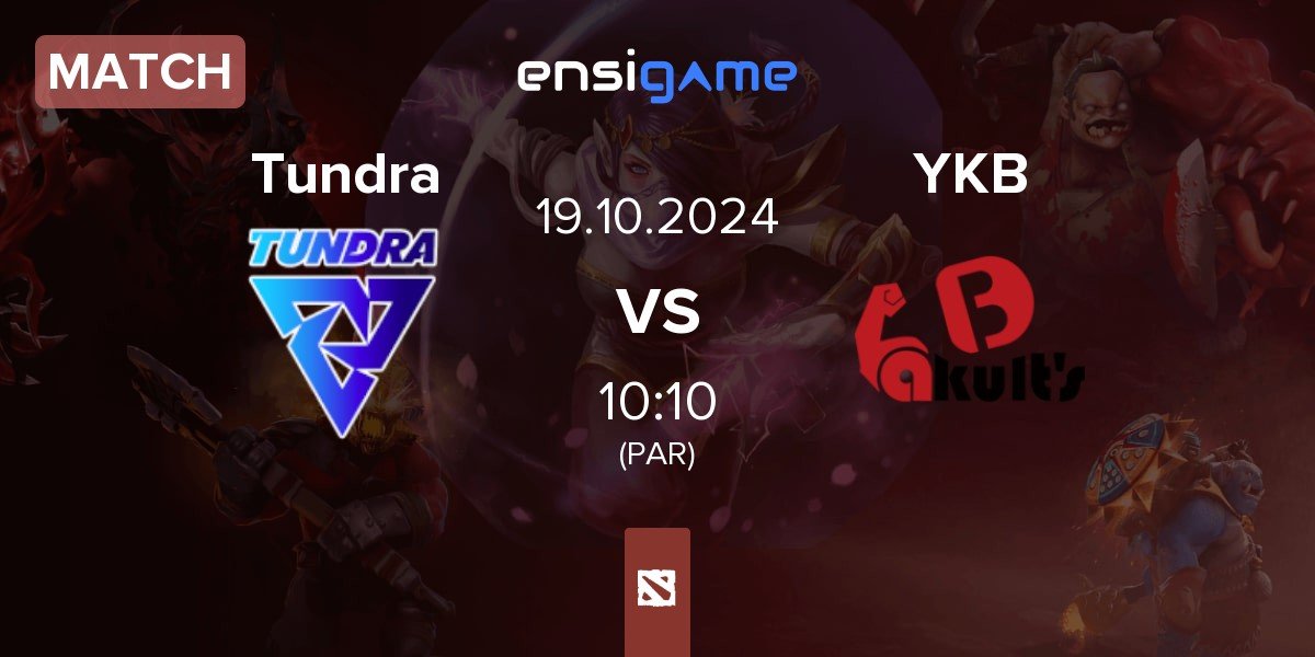 Match Tundra Esports Tundra vs Yakult's Brothers YKB | 19.10