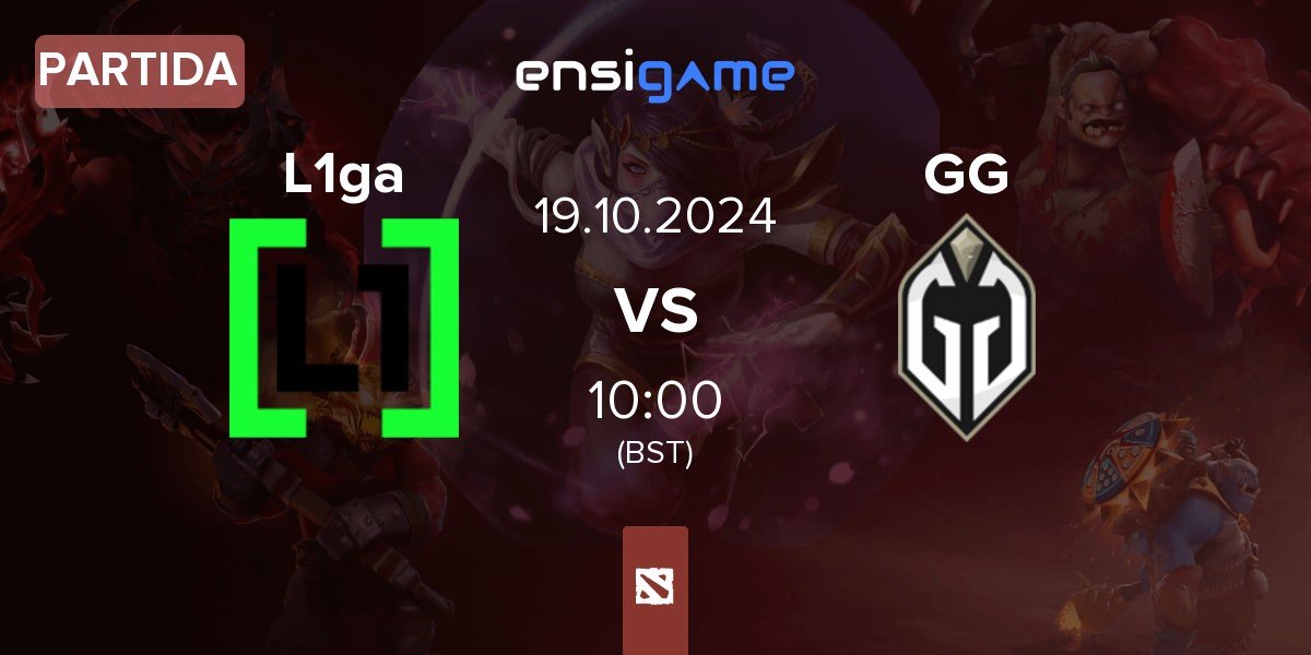 Partida L1ga Team L1ga vs Gaimin Gladiators GG | 19.10