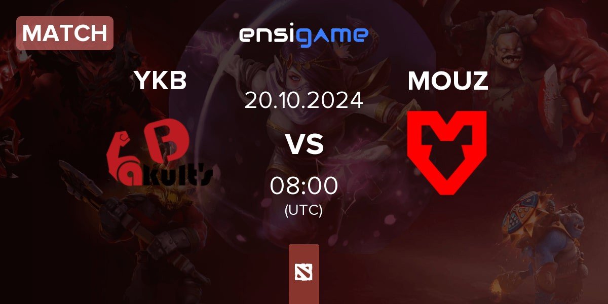 Match Yakult's Brothers YKB vs MOUZ | 20.10