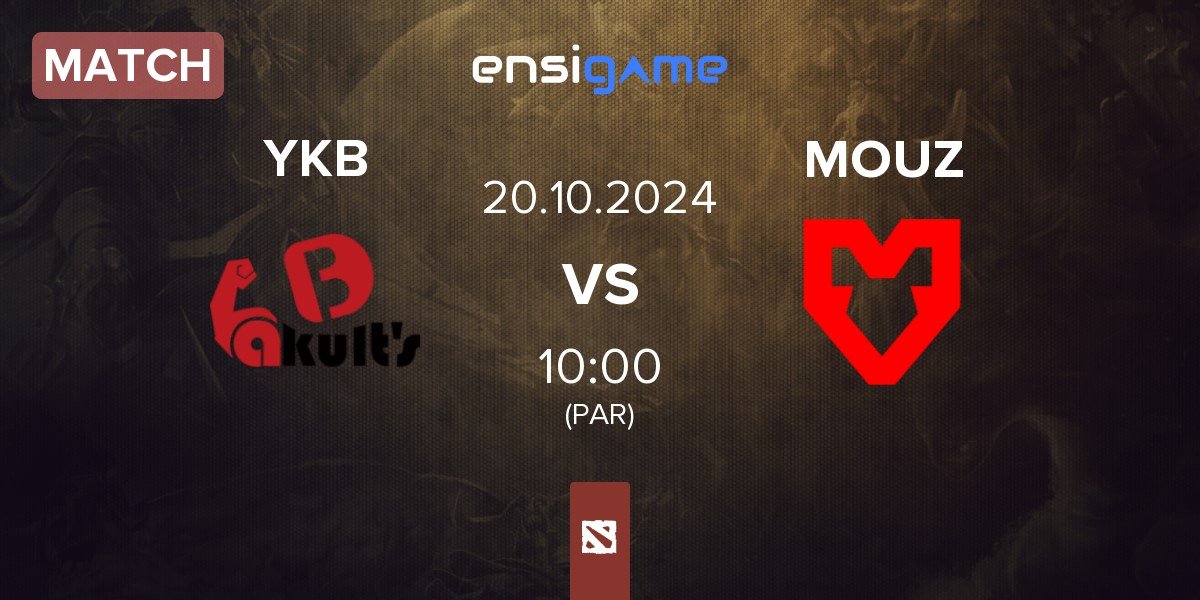 Match Yakult's Brothers YKB vs MOUZ | 20.10