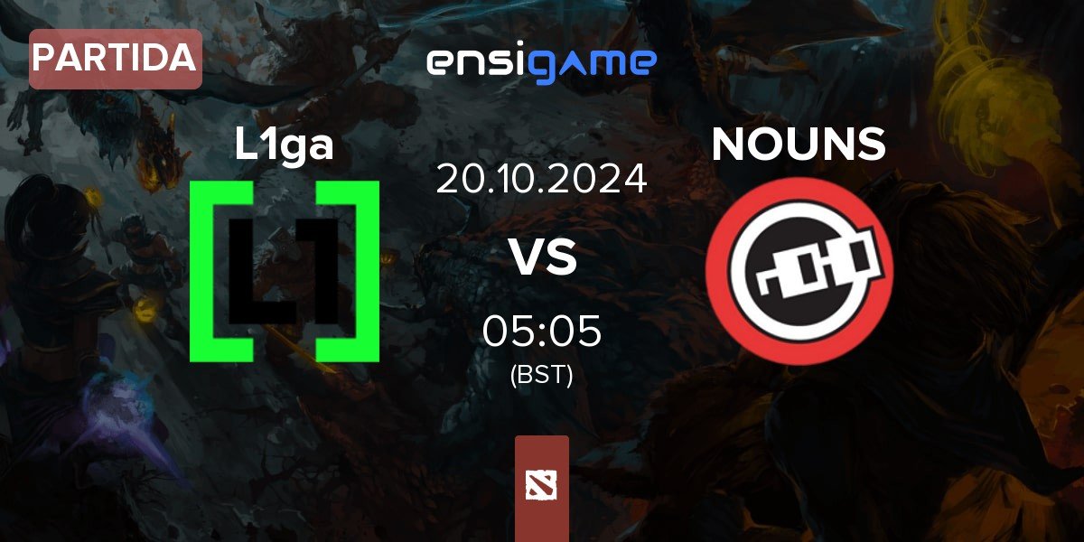 Partida L1ga Team L1ga vs nouns NOUNS | 20.10