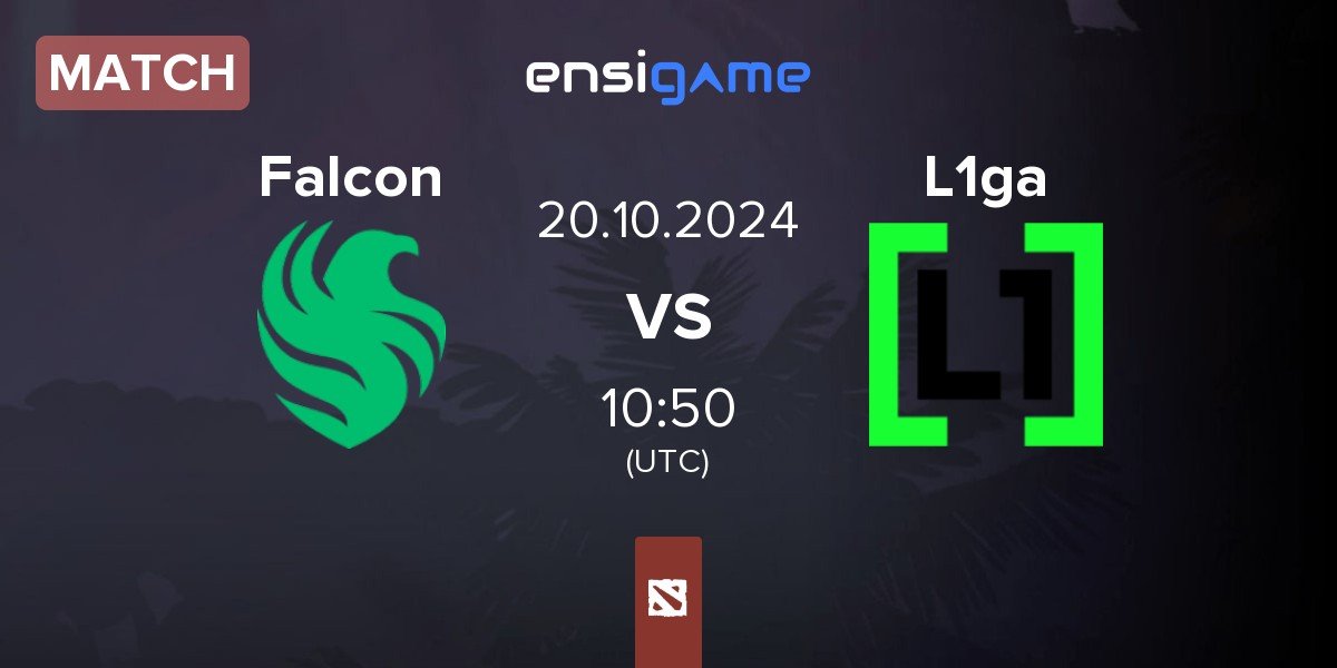 Match Team Falcons Falcon vs L1ga Team L1ga | 20.10