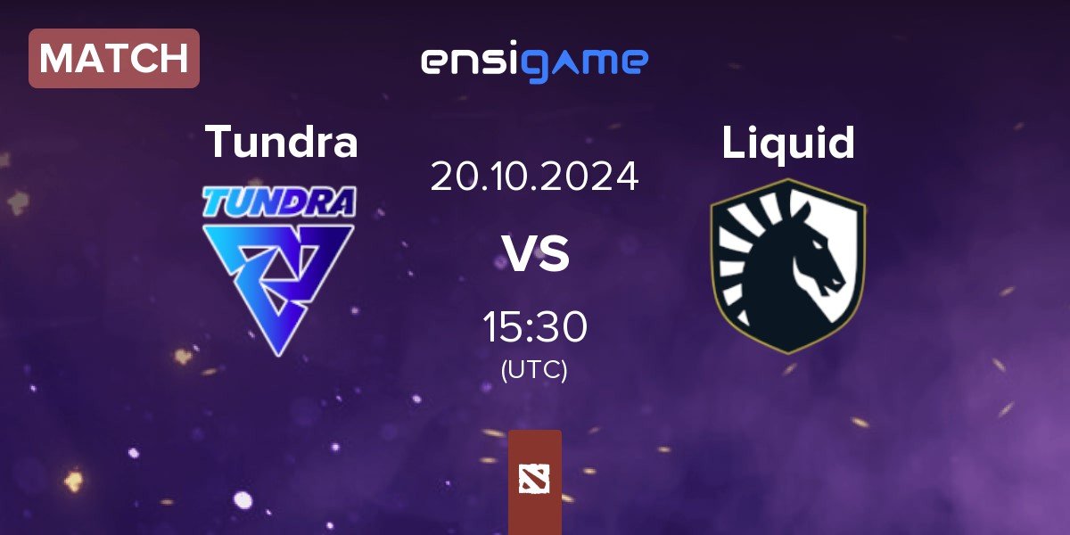 Match Tundra Esports Tundra vs Team Liquid Liquid | 20.10