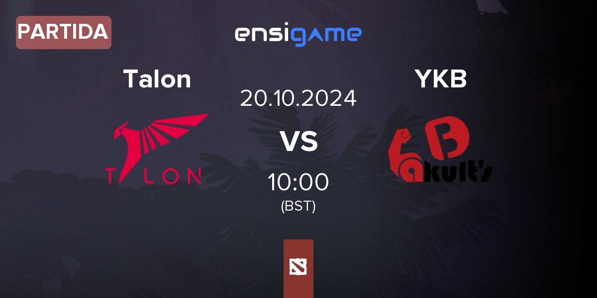 Partida Talon Esports Talon vs Yakult's Brothers YKB | 20.10