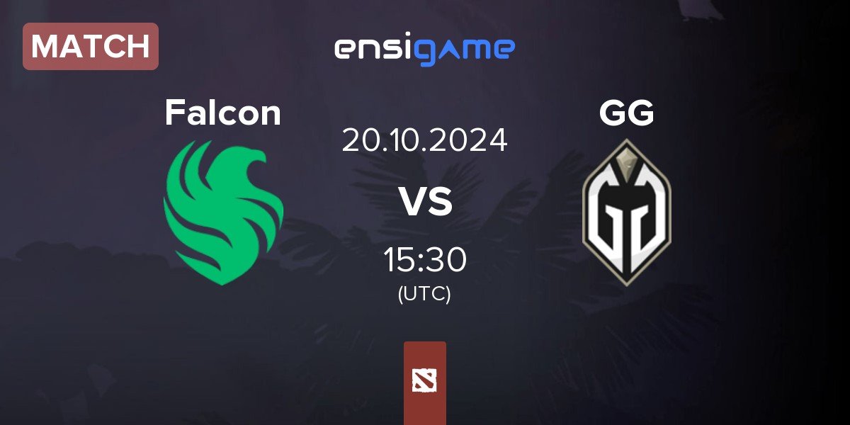 Match Team Falcons Falcon vs Gaimin Gladiators GG | 20.10