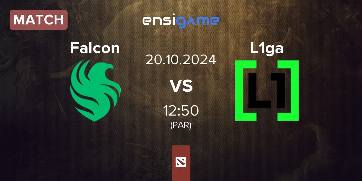 Match Team Falcons Falcon vs L1ga Team L1ga | 20.10