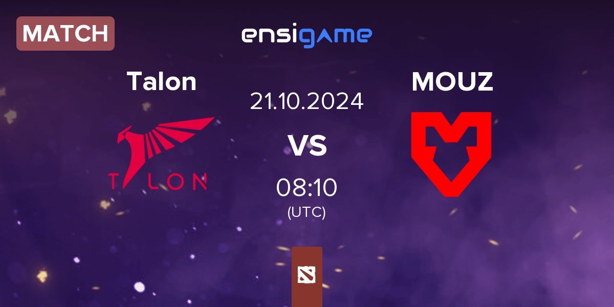 Match Talon Esports Talon vs MOUZ | 21.10