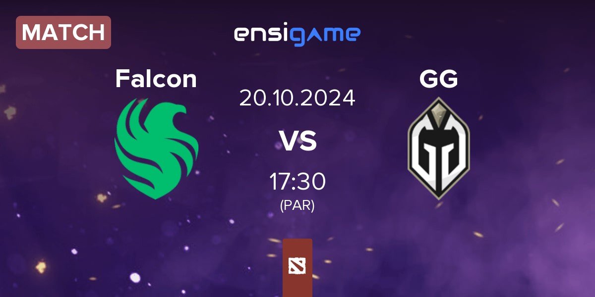 Match Team Falcons Falcon vs Gaimin Gladiators GG | 20.10