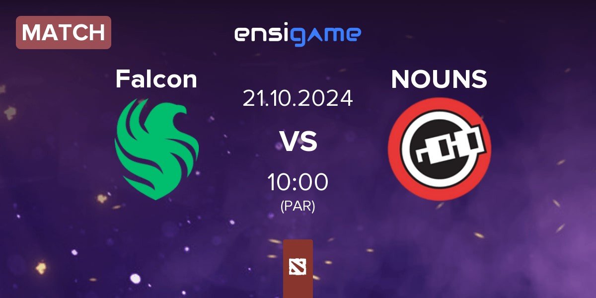 Match Team Falcons Falcon vs nouns NOUNS | 21.10