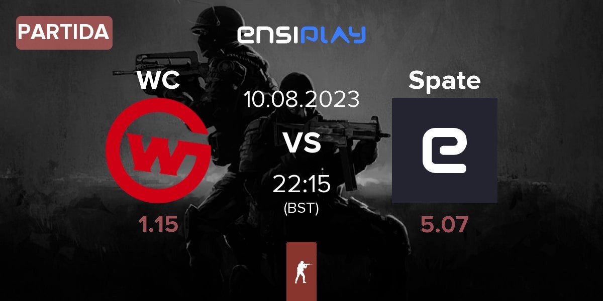 Partida Wildcard Gaming WC vs Spate | 10.08