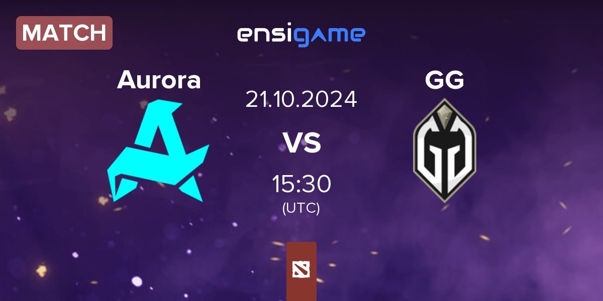 Match Aurora vs Gaimin Gladiators GG | 21.10