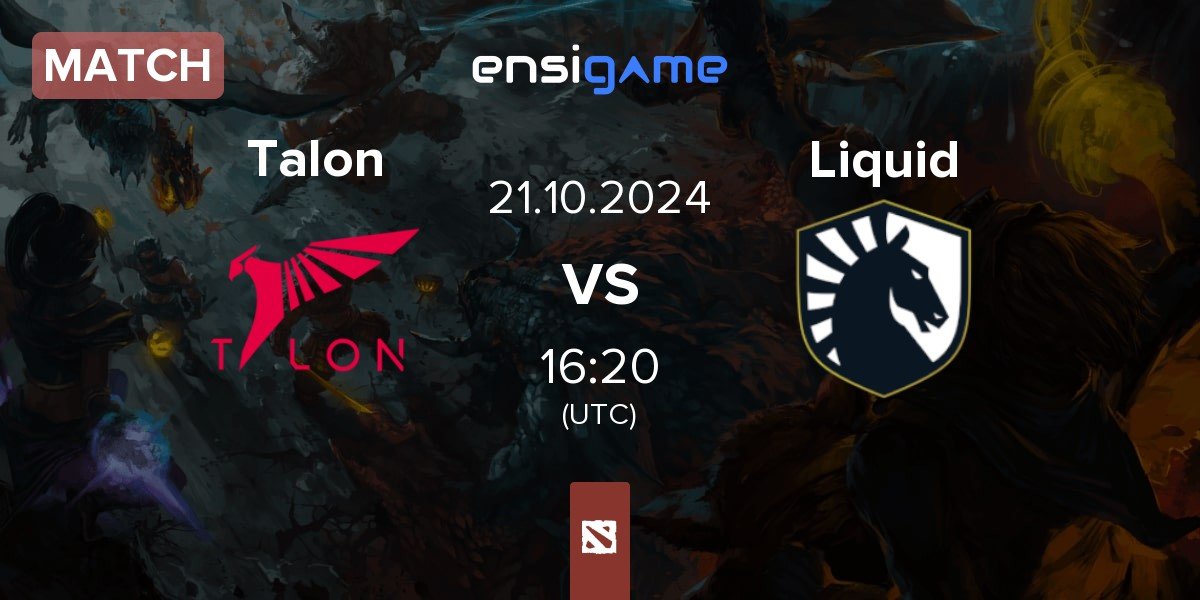 Match Talon Esports Talon vs Team Liquid Liquid | 21.10