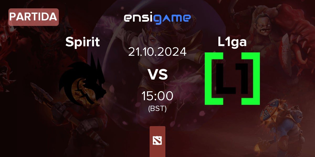 Partida Team Spirit Spirit vs L1ga Team L1ga | 21.10