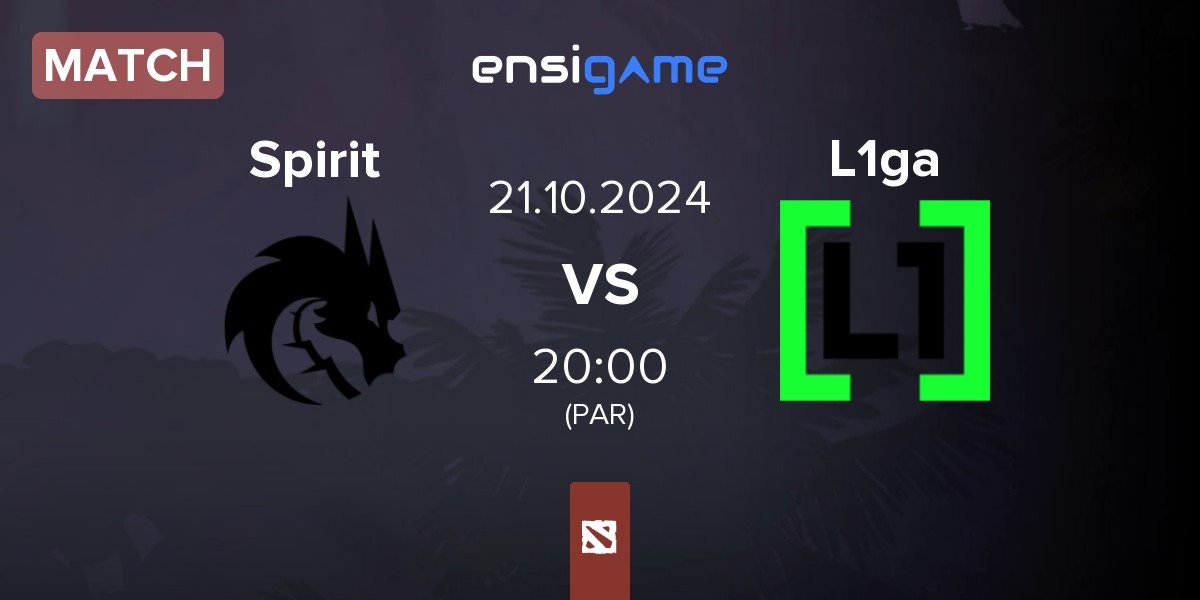 Match Team Spirit Spirit vs L1ga Team L1ga | 21.10