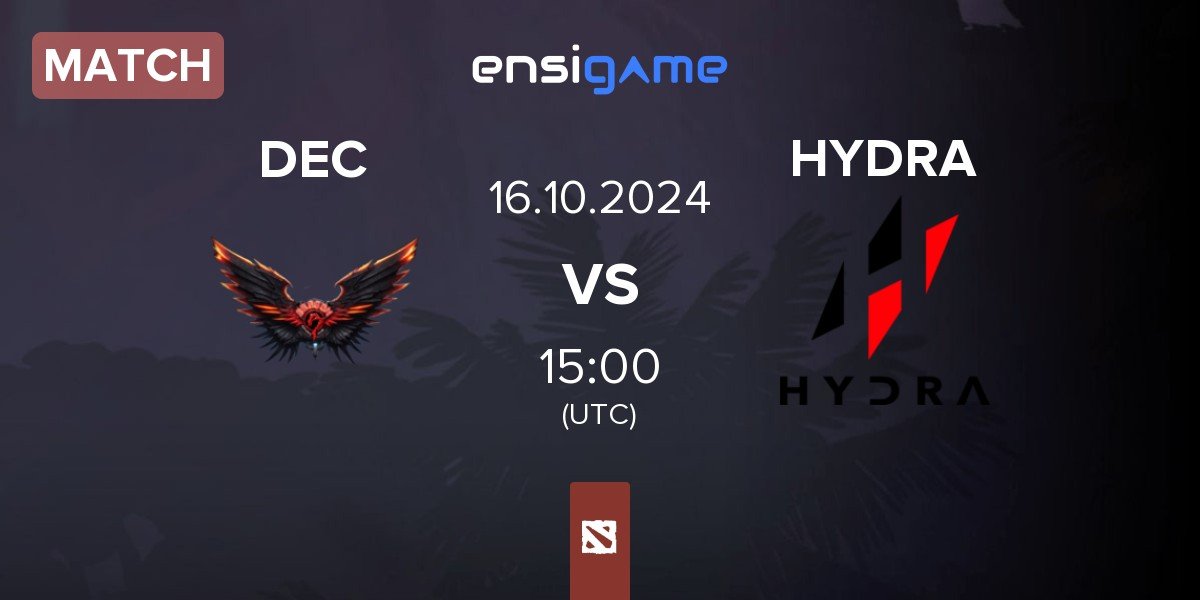 Match Dragon Esports Club DEC vs HYDRA | 16.10