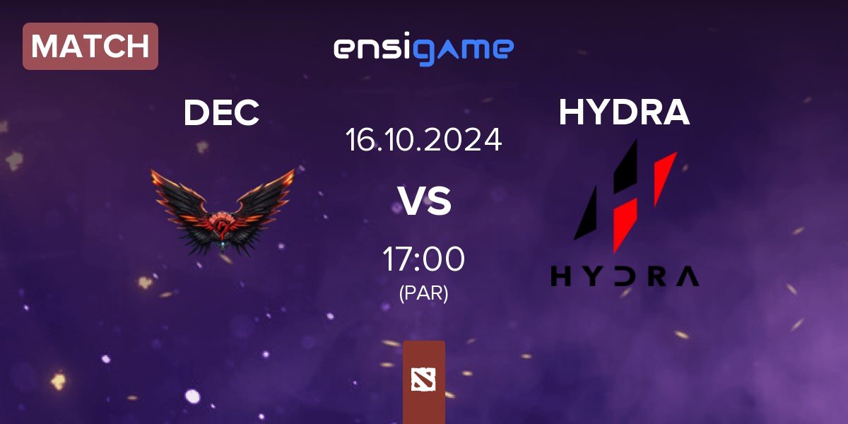 Match Dragon Esports Club DEC vs HYDRA | 16.10