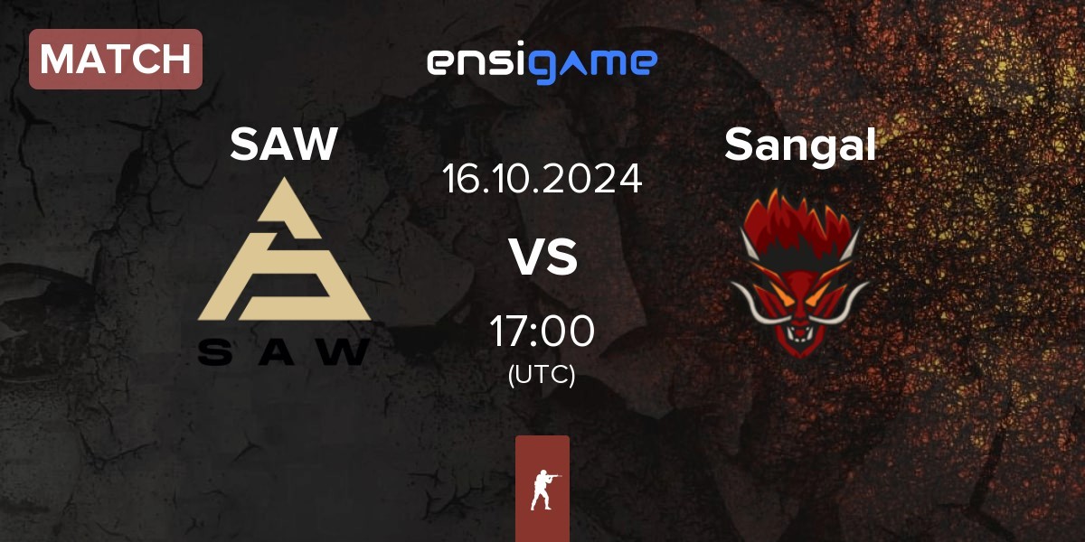 Match SAW vs Sangal Esports Sangal | 16.10