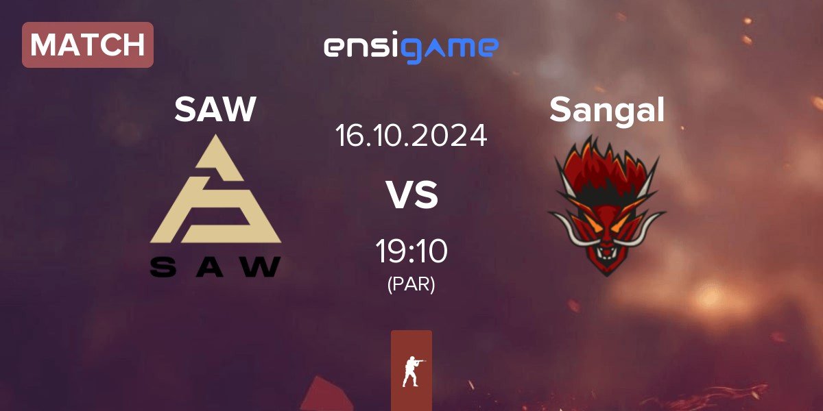 Match SAW vs Sangal Esports Sangal | 16.10