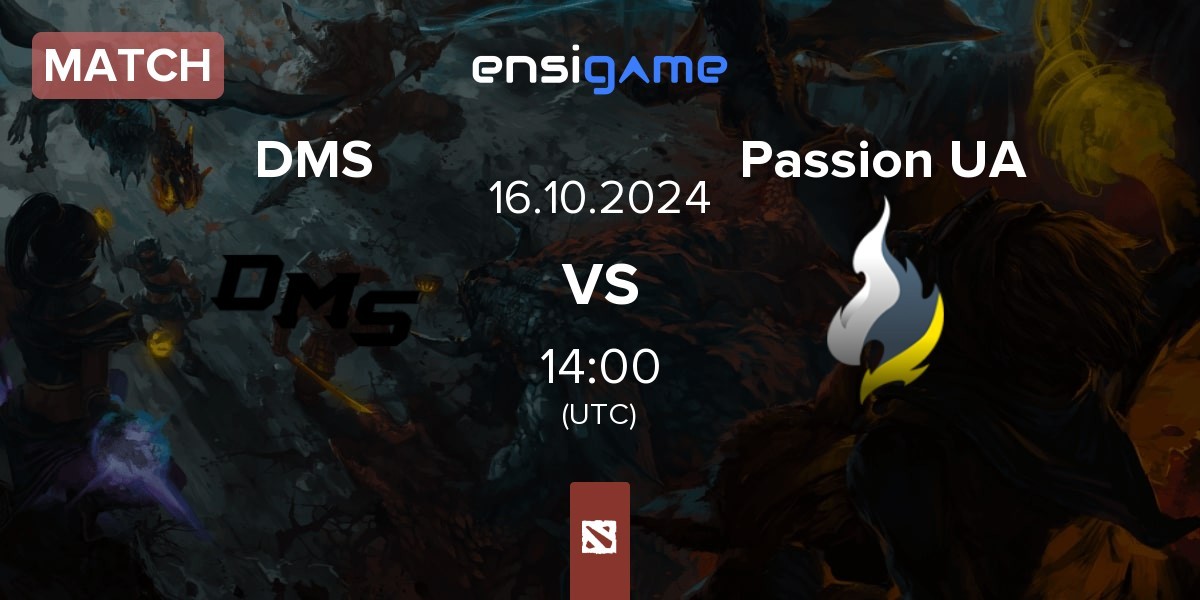 Match DMS vs Passion UA | 16.10