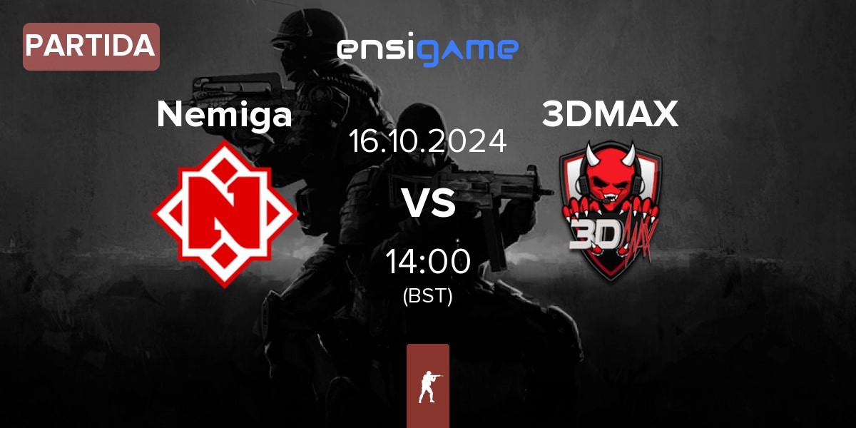 Partida Nemiga Gaming Nemiga vs 3DMAX | 16.10