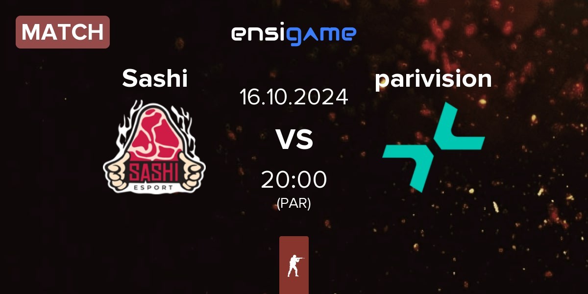 Match Sashi Esport Sashi vs PARIVISION parivision | 16.10