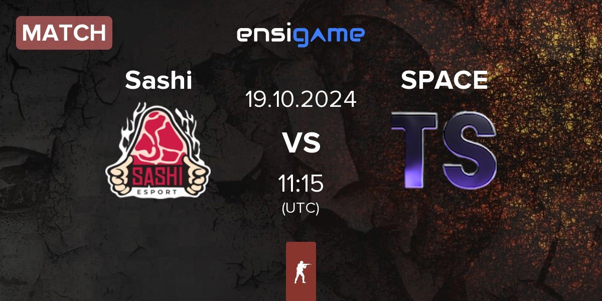 Match Sashi Esport Sashi vs Team Space SPACE | 19.10