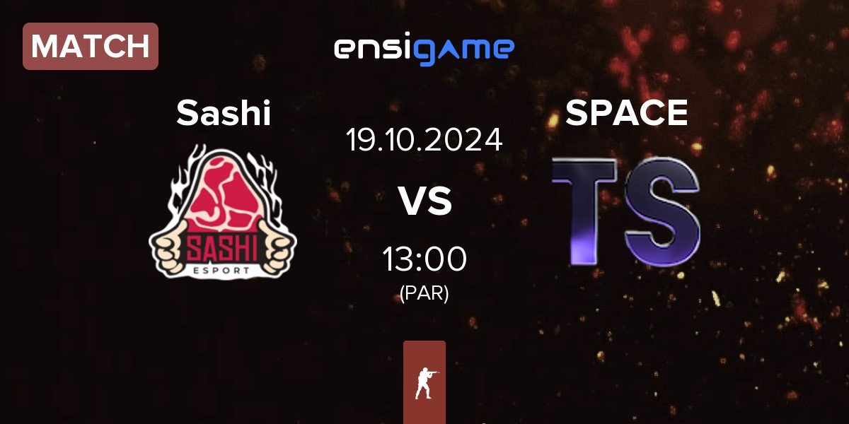 Match Sashi Esport Sashi vs Team Space SPACE | 19.10