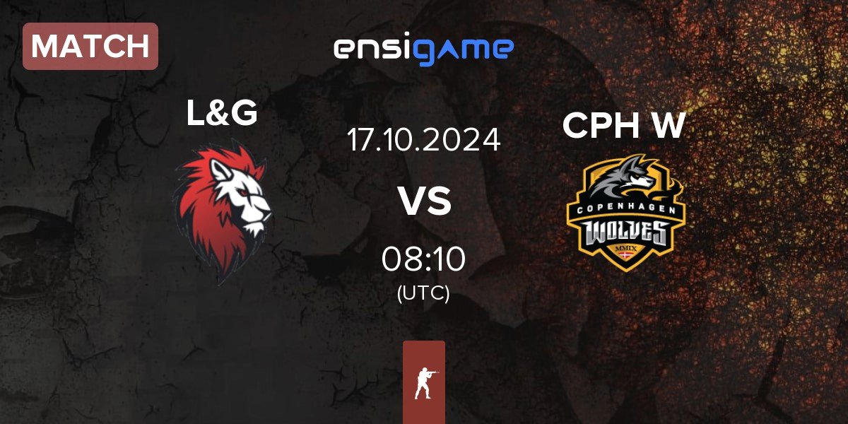 Match L&G vs Copenhagen Wolves CPH W | 17.10