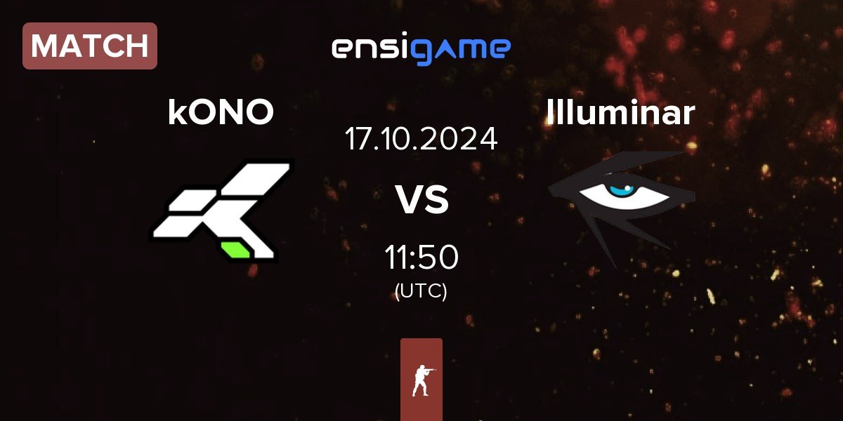 Match kONO.ECF kONO vs Illuminar Gaming Illuminar | 17.10