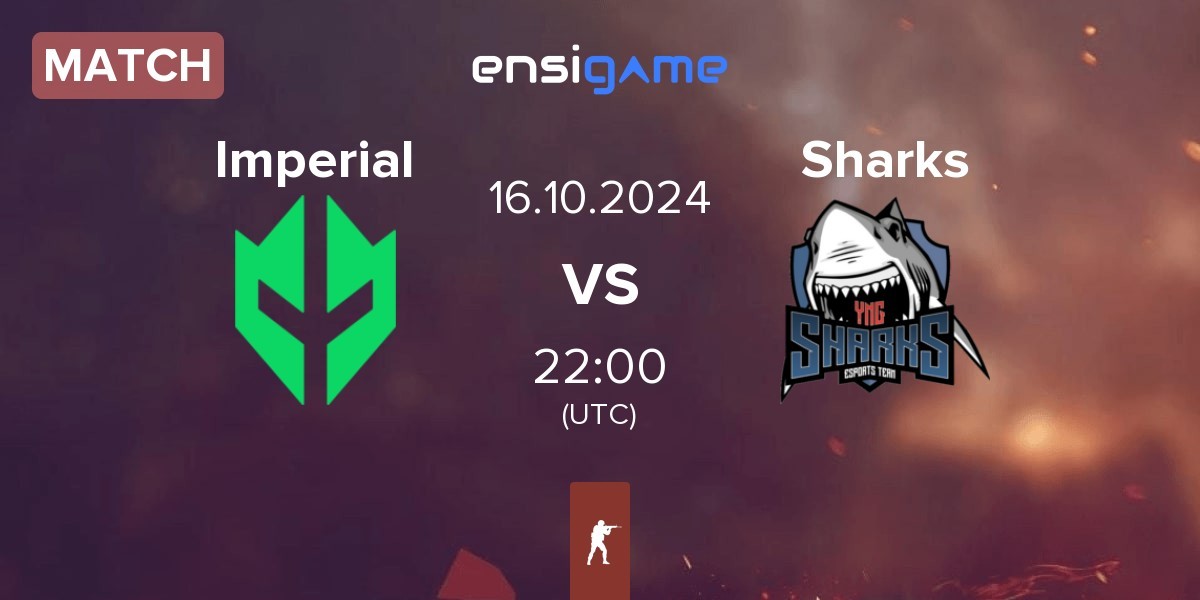 Match Imperial Esports Imperial vs Sharks Esports Sharks | 16.10