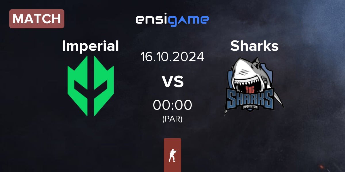 Match Imperial Esports Imperial vs Sharks Esports Sharks | 16.10