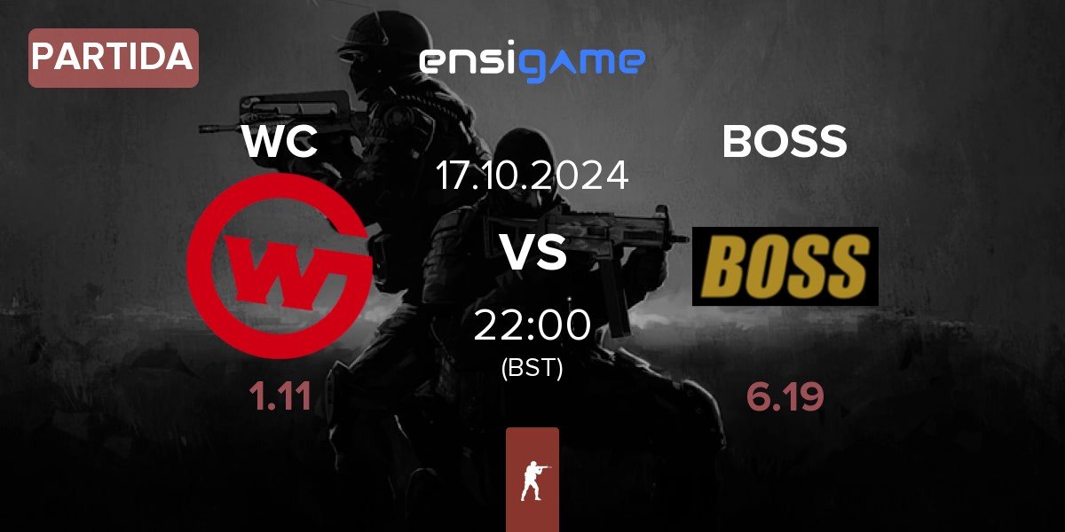 Partida Wildcard Gaming WC vs BOSS | 17.10