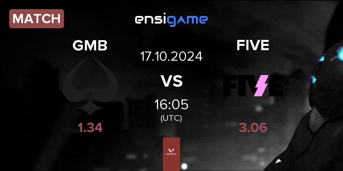 Match GMBLERS GMB vs FIVE Media Clan FIVE | 17.10