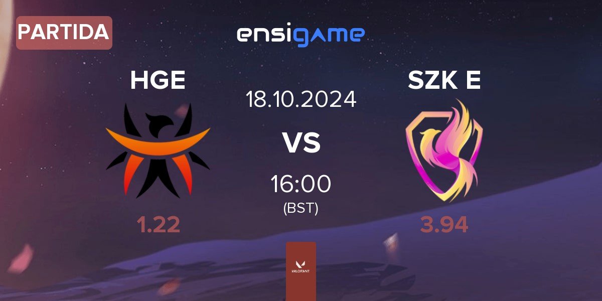 Partida Happy Game Esport HGE vs SZK Esports SZK E | 18.10