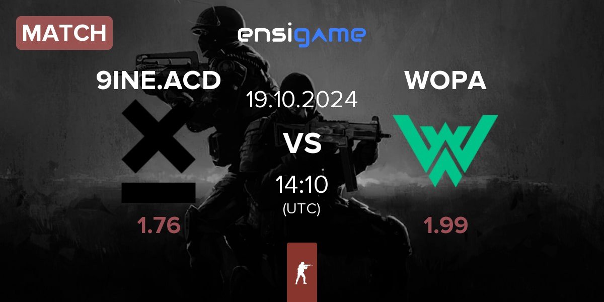 Match 9INE Academy 9INE.ACD vs WOPA Esport WOPA | 19.10