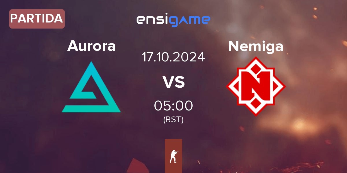 Partida Aurora Gaming Aurora vs Nemiga Gaming Nemiga | 17.10