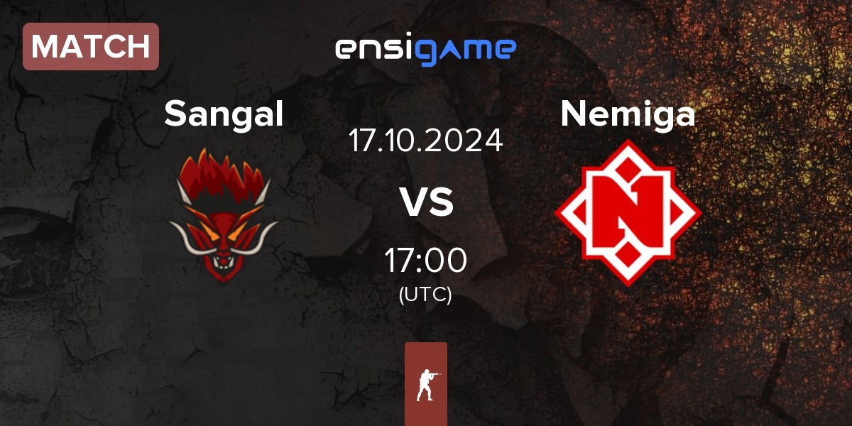 Match Sangal Esports Sangal vs Nemiga Gaming Nemiga | 17.10