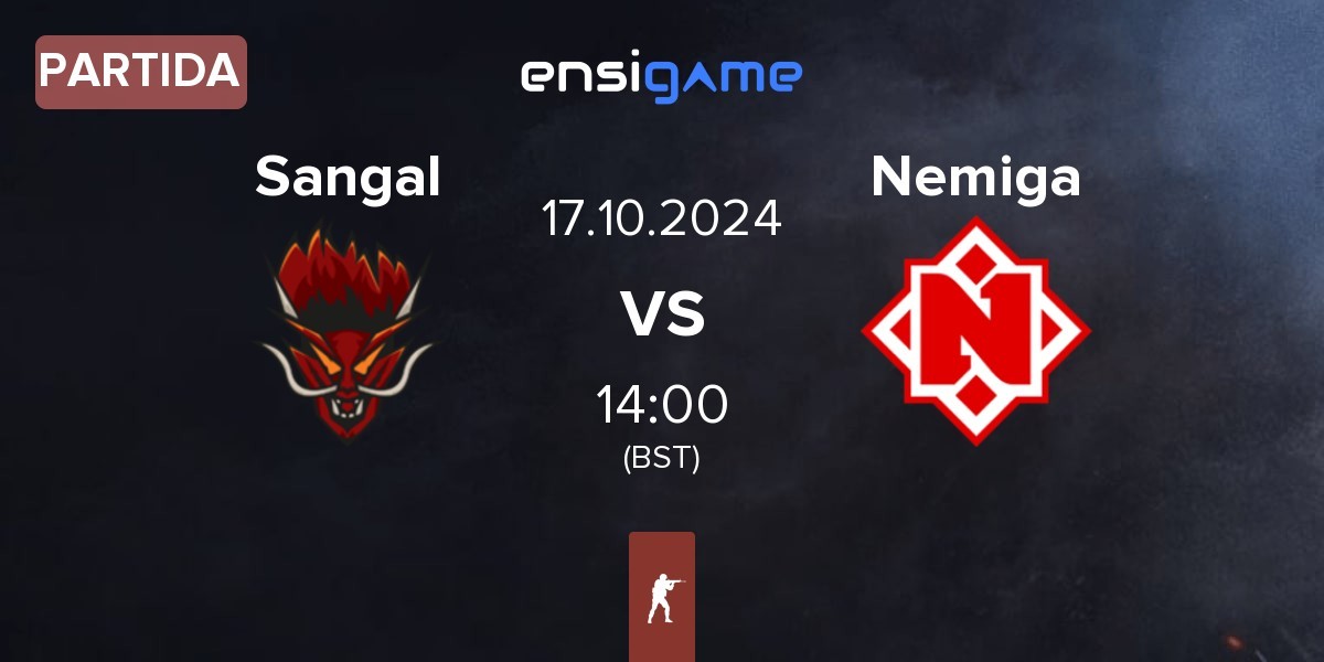 Partida Sangal Esports Sangal vs Nemiga Gaming Nemiga | 17.10