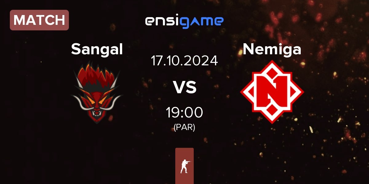 Match Sangal Esports Sangal vs Nemiga Gaming Nemiga | 17.10